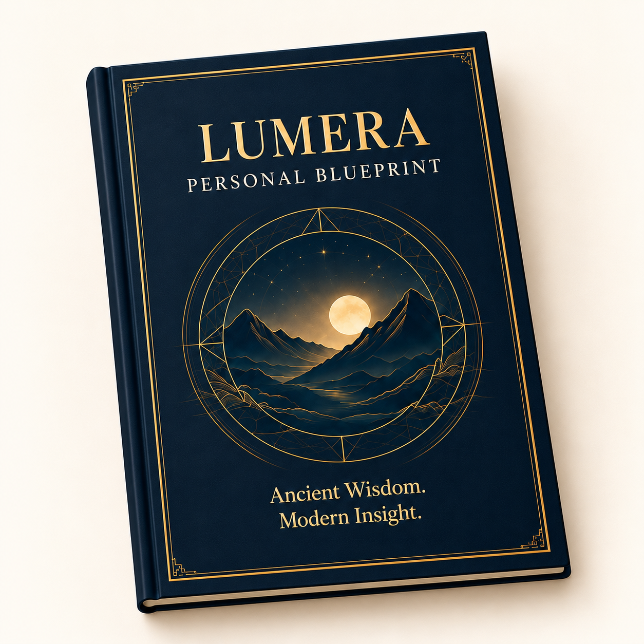 LUMERA Personal Blueprint — illustrative digital report cover